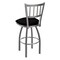 Holland Bar Stool Co OD810 Contessa Stainless Steel 25 Swivel Outdoor Counter Stool with Breeze Black Seat OD81025SSOD004 - alternate 7